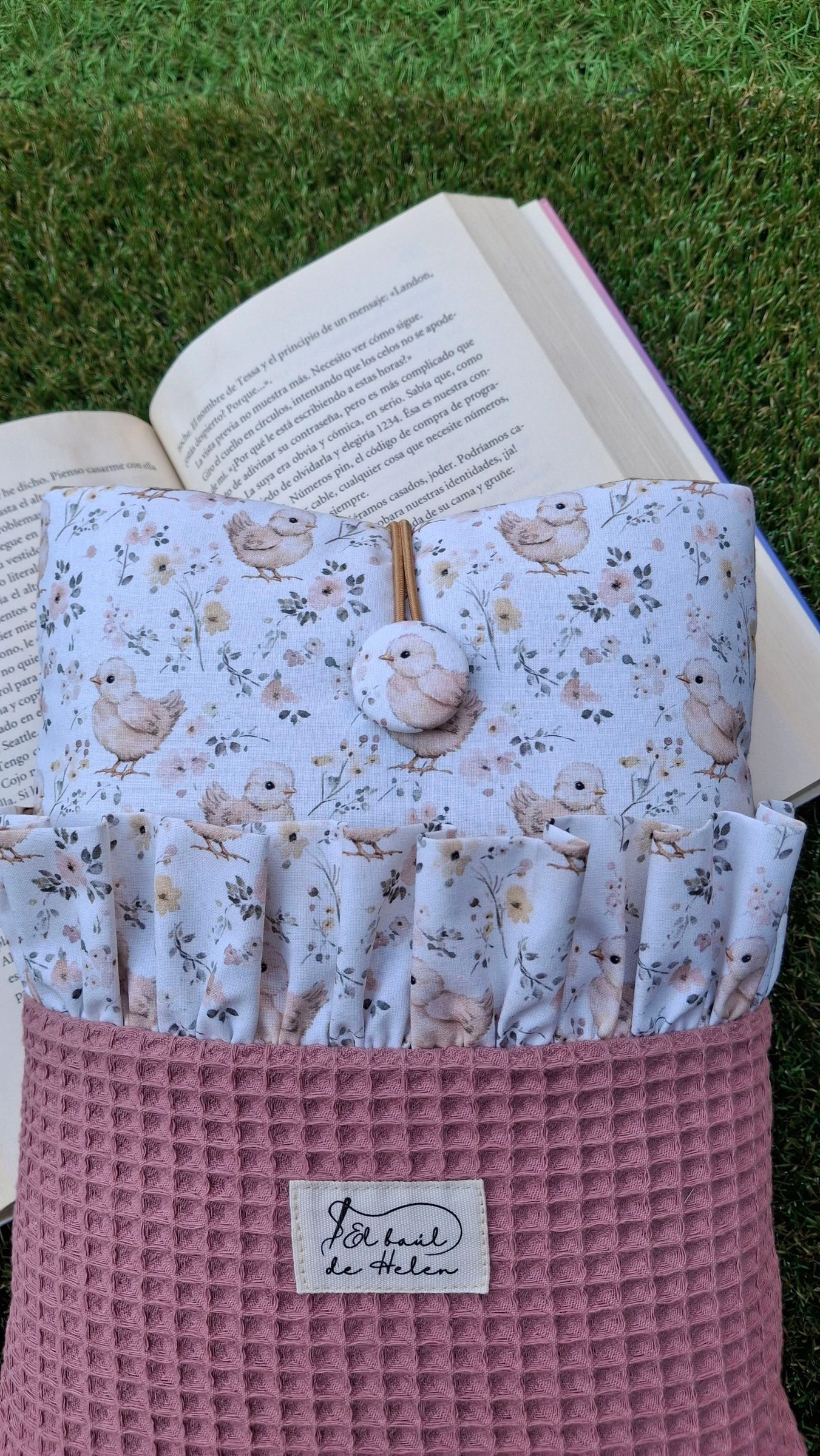 Célula para livro acolchoada feita à mão – photo 2